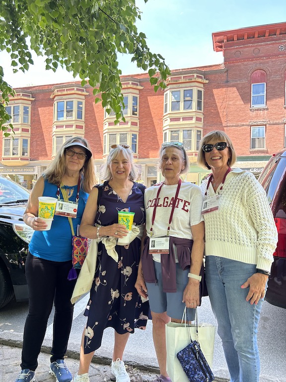 Jean Rassteter Rasch, Laura Macomber Weeks, Denise Cashmere, and Tish Beeville McGee 