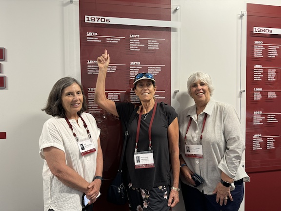 Hall of Fame - Pat McInerney, Deb Abraham and Mary McConnell