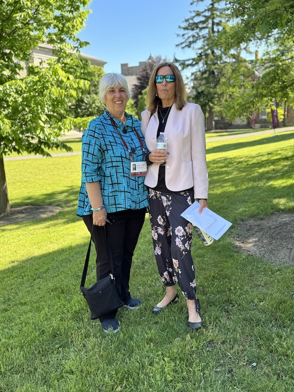 Mary O'Connell and Deb Abraham